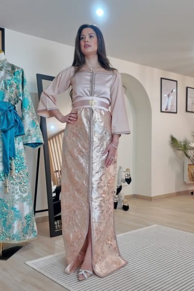 location robe Caftan or Maison Djordany Aulnay-sous-Bois