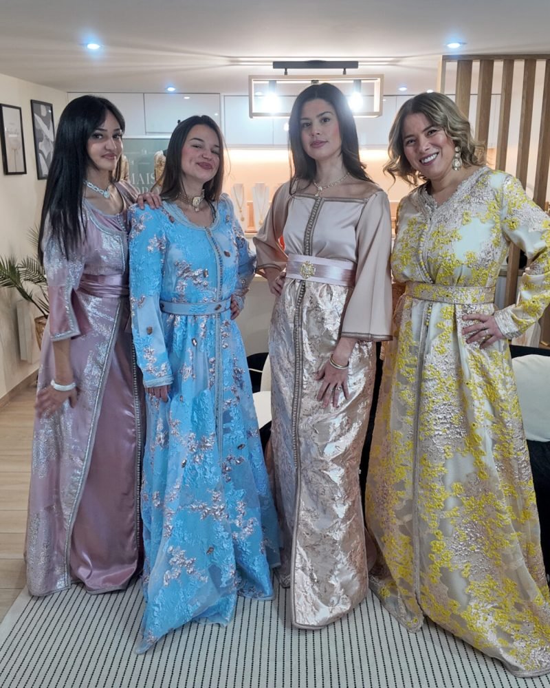 location robe Caftan arcenciel 2 Maison Djordany Aulnay-sous-Bois